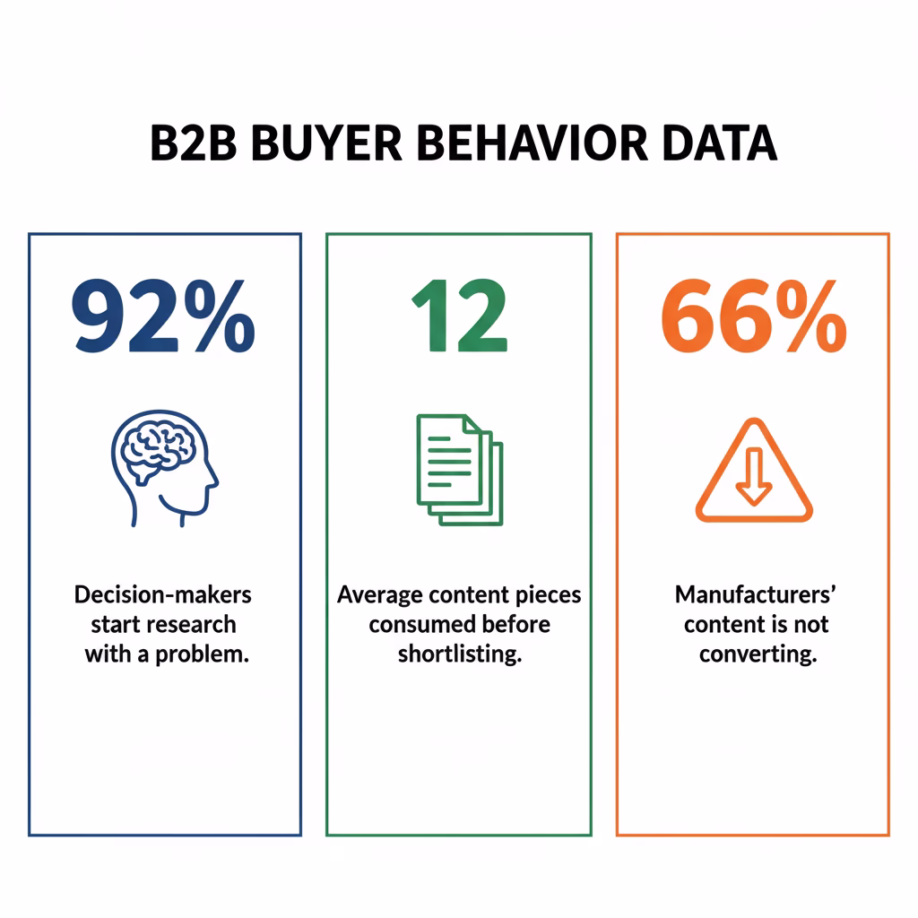 B2B Buyer Behavior Data